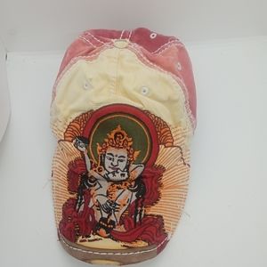 RARE VINTAGE TRUE RELIGION/TIBETAN BUDDHA EMBROIDERED HAT